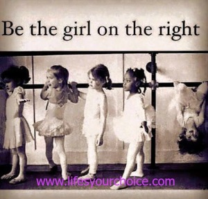 be the girl